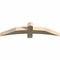 Ekena Millwork Bellingham Rough Sawn Timber Gable Bracket, Douglas Fir, 48"W x 12"H x 4"D x 4"F, 6/12 Pitch GBW048X12X0404BEL00RDF - alternate 4